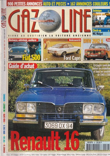Gazoline renault - gazoline,