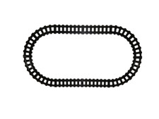 Playmobil® 1.2.3 123 TRAIN NOIR chemin de fer Rail Cercle Courbé Droit COMPLÈTEM