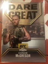 DARE TO BE GREAT UFC TOPPS CHROME CONOR MCGREGOR LW 2025 Card Fresh Pull!! MINT!
