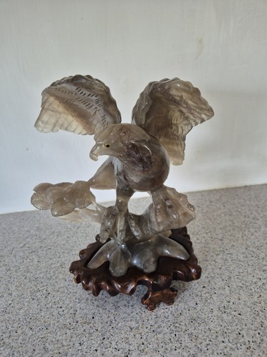 Sculpture aigle fluorine - sculpture,