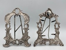 Paire de cadres en argent
