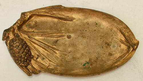 Sculpture vide poche bronze - poche,