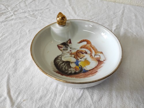 Ancienne assiette bouillie - à,