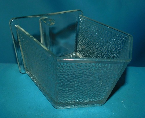 Ancien gros tiroir verre - gros,