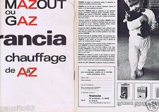 Advertising Advertising 096 1967 Francia gas & fuel oil boiler (2 pages)