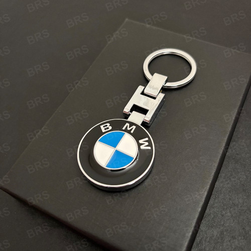 Porte clé bmw métal bleu - bleu, et