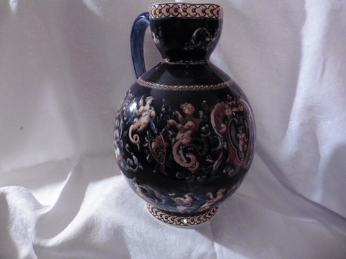 Faience gien pichet - faience, de