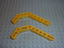 LEGO TECHNIC Yellow beam liftarm bent ref 32009 / set 8053 8295 8258 8459 8457  