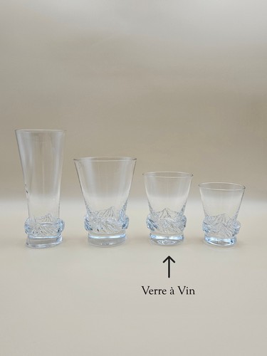 Daum verre vin - vin, cristal