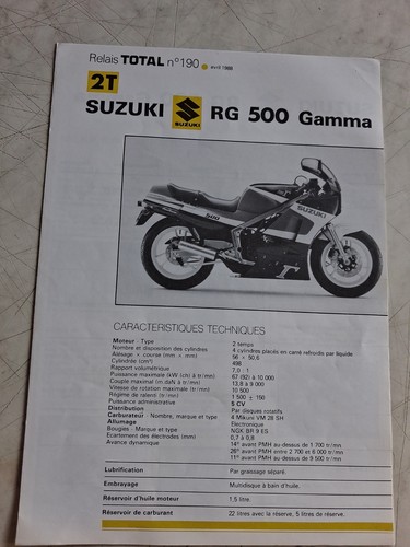 Suzuki rg500 gamma - suzuki, 500
