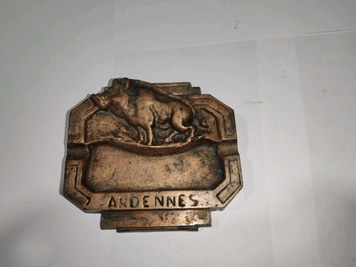 Ancien cendrier publicitaire - ancien,