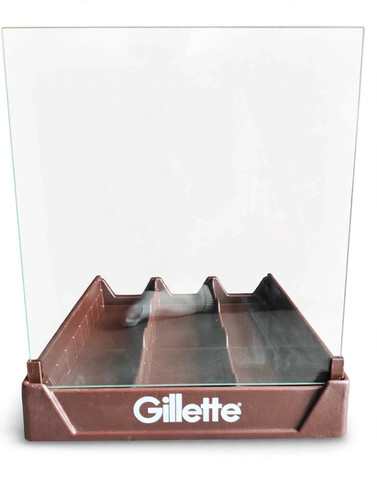 Présentoir vintage gillette - présentoir,