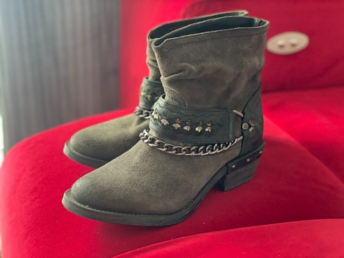 Bottes cuir femme lavorazione - femme,