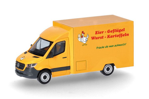 Herpa fourgon mercedes - herpa, –