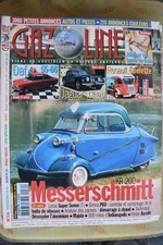 GAZOLINE N°80 MESSERSCHMITT KR 200 / DAF 55-66 / JAGUAR XK 120 / GOELETTE