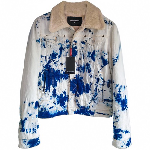 Dsquared2 jean jacket tie dye - jacket,