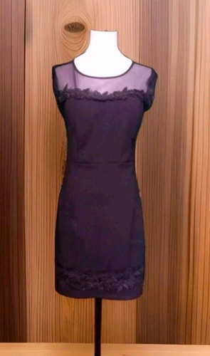 Robe noire courte 38 m - robe, l&s