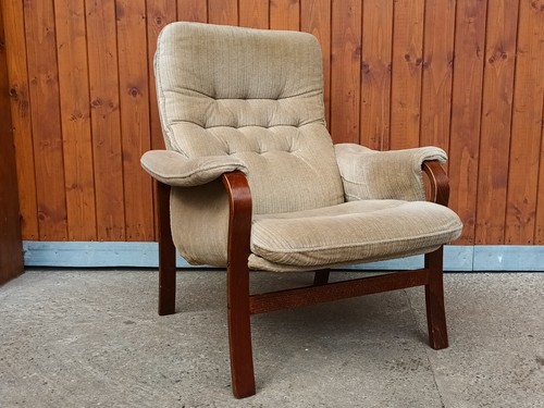 Fauteuil vintage 60er relax - fauteuil,