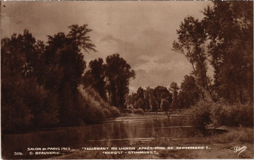 Cpa beauverie tournant du - c.,