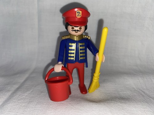 Playmobil employé roulotte - employé,
