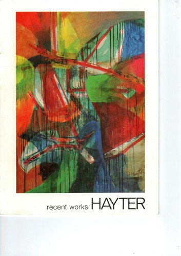 Hayter recent works catalogue - recent,