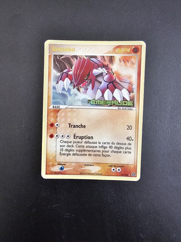 Carte pokémon groudon 106 - pokémon, 14/106