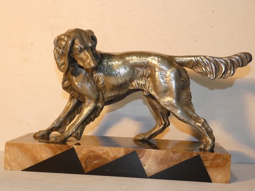 Sculpture chien regule art - regule,