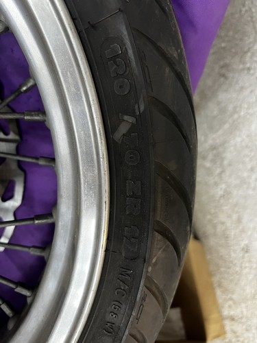 Roue avant café racer - café,