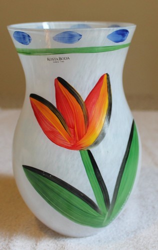 Vase kosta boda tulipe - tulipe, art