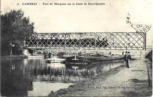 Cpa cambrai pont de - cpa,