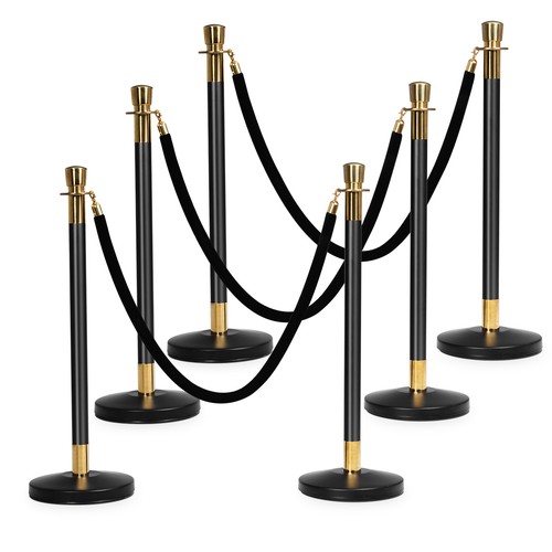 6pcs stanchion posts - 6pcs, queue