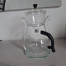 Théière magnétique en verre