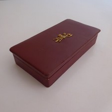 Box box box SEITA cigar tobacco cigarette coat of arms gold metal France N4190