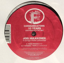 JORI HULKKONEN.....A LETTER