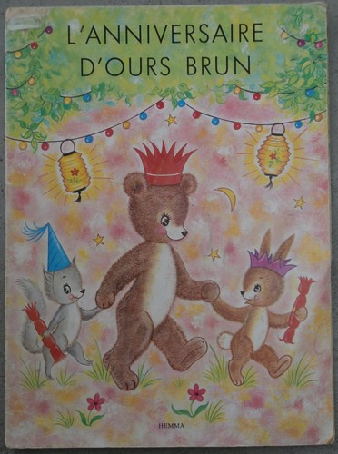Livre anniversaire d - livre, d'ours
