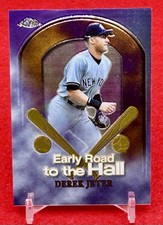 DEREK JETER 1999 TOPPS CHROME EARLY ROAD TO THE HALL INSERT ER2 ???