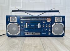 Enregistreur cassette radio stéréo SANYO MR-V8 FM/AM 2 bandes complètement ut...