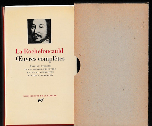 Pleiade la rochefoucauld - la,