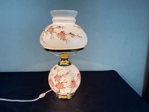 Ancienne lampe opaline - en,