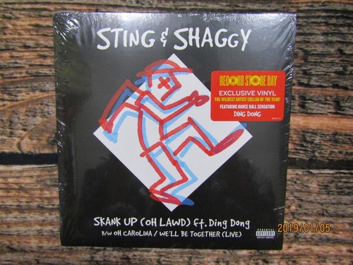 Sting shaggy skank - &, 7"