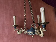 Vintage Lustre en bronze Style