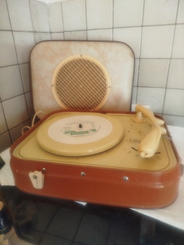 Tourne disque vintage audax - tourne-disque,