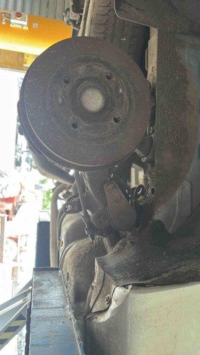 Essieu arriere peugeot 206 - arriere,