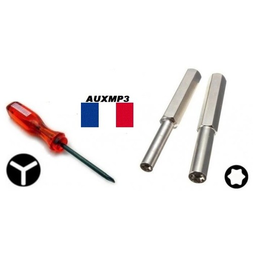 Lot embout tournevis gamebit - 2,