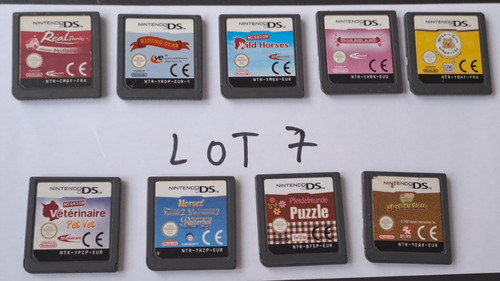 Lot jeux nintendo - jeux, ds
