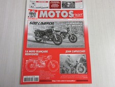 MOTOS D'HIER 132 04.2009 LAVERDA 500 GNOME et RHONE D5 PORTRAIT Jean CAPUCCIATI