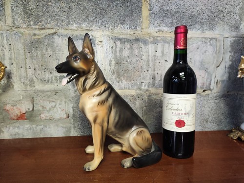 Sculpture chien berger - sculpture,