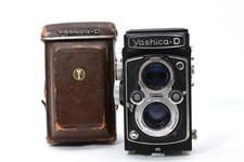 Appareil photo argentique Yashica D noir TLR 6x6 120 Yashica 80 mm f3,5 du JA...