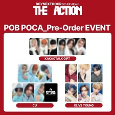 [SET] BOYNEXTDOOR 5th EP Album [ The Action ] POB PHOTOCARD