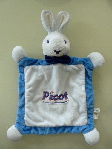 Doudou plat picot - plat,